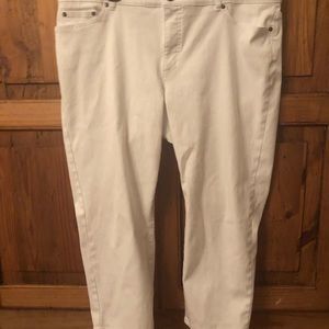 NEVER WORN. Ralph Lauren white jeans. Make offers